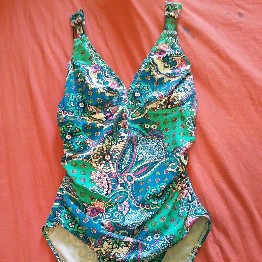 Love your assets one piece swimsuit